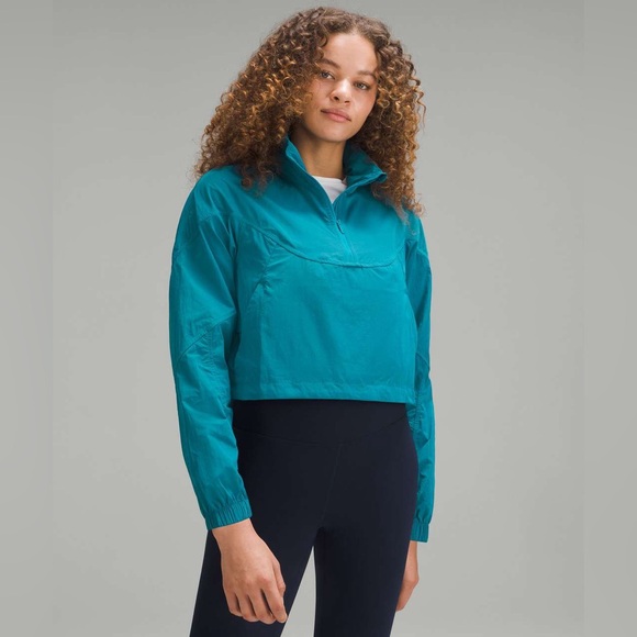 lululemon athletica Jackets & Blazers - Lululemon Evergreen Cropped Anorak
Hawaiian Blue